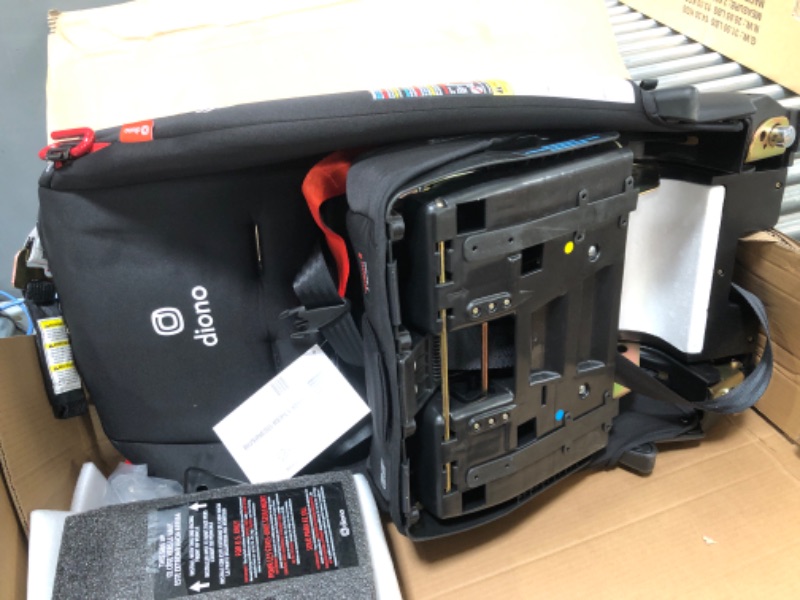 Photo 1 of Diono Radian 3R, 3-in-1 Convertible Car Seat, Rear Facing & Forward Facing, 10 Years 1 Car Seat, Slim Fit 3 Across, Jet Black Radian 3R Fits 3 Across Black Jet