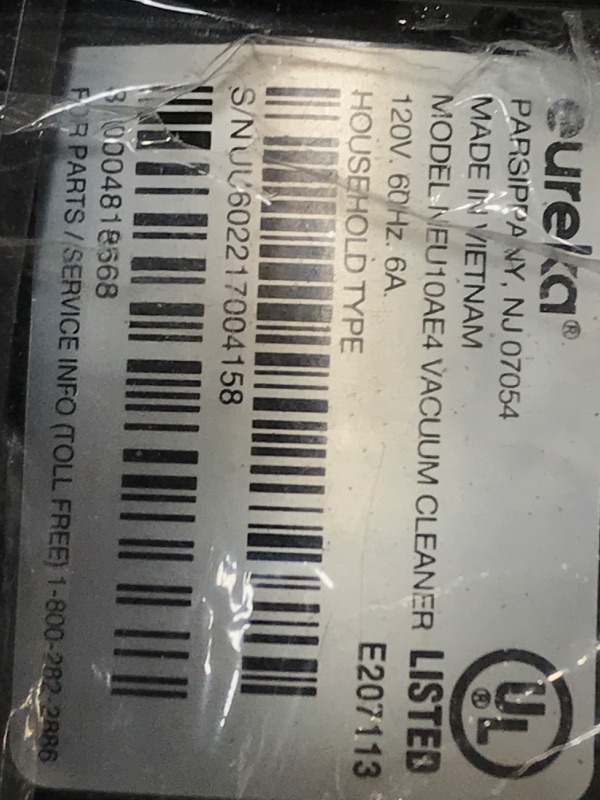 Photo 1 of **USED** NO HOSES** Eureka Airspeed Ultra-Lightweight Compact Bagless Upright Vacuum 