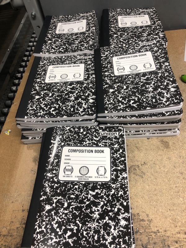 Photo 1 of 46 Composition Notebooks 