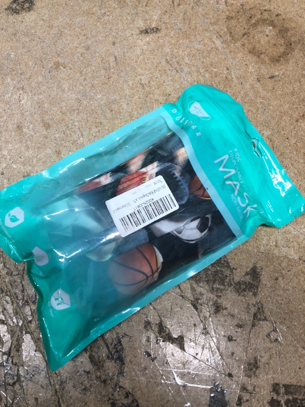 Photo 1 of 50 Pack Disposable Face Mask Individually Wrapped,3 Ply Print Masks(5 style,Choose The Size You Need,Adult or Kids) Kids-30pack-ball