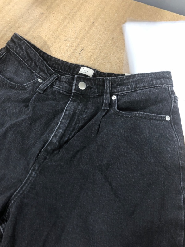 Photo 1 of A New Day Women's Size 10 Mom Jeans High Rise Black Denim