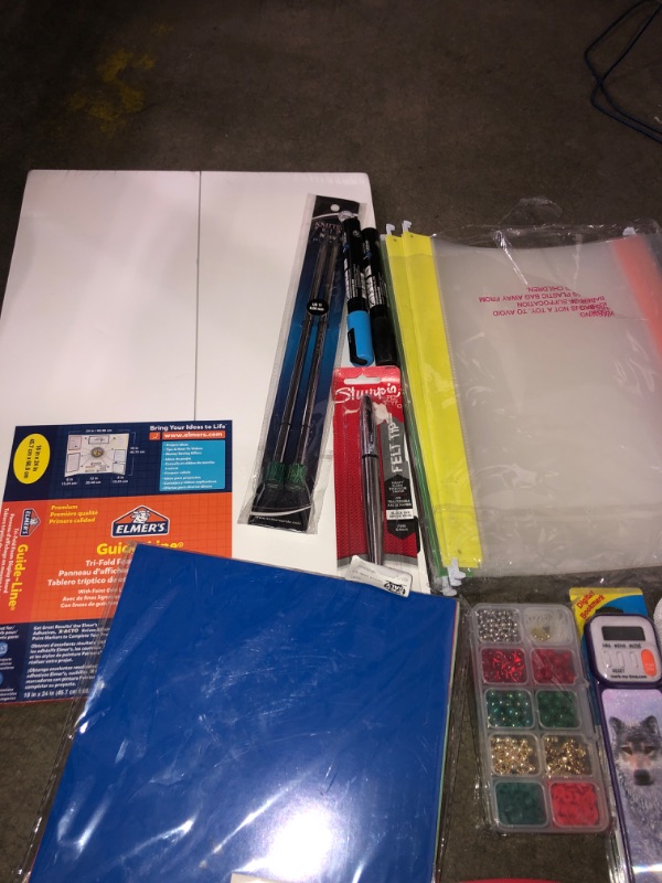 Photo 1 of arts supplies bundle 