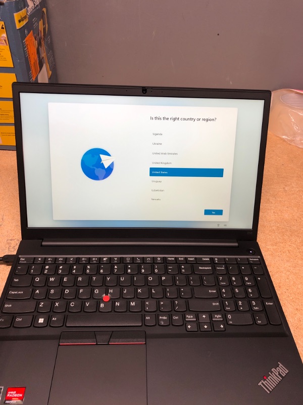 Photo 8 of Lenovo ThinkPad E15 Home & Business Laptop (AMD Ryzen 7 5700U 8-Core, 12GB RAM, 1TB PCIe SSD, AMD Radeon, 15.6" Full HD (1920x1080), WiFi, Bluetooth, Win 10 Home) with MS 365 Personal , Hub