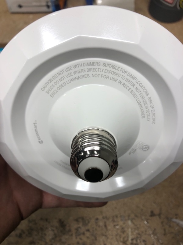 Photo 1 of 125-Watt Equivalent Wide Surface Non-Dimmable LED Light Bulb Bright White (1-Pack)