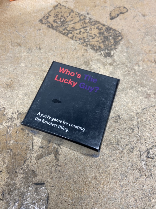 Photo 2 of Who’s The Lucky Guy? Card Game for Adults – A Party Game for Creating The Funniest Thing.