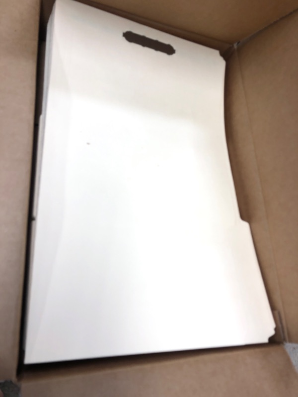 Photo 2 of Amazon Basics Manila File Folders with Fasteners - Legal Size, 50-Pack Legal 50-Pack Folders