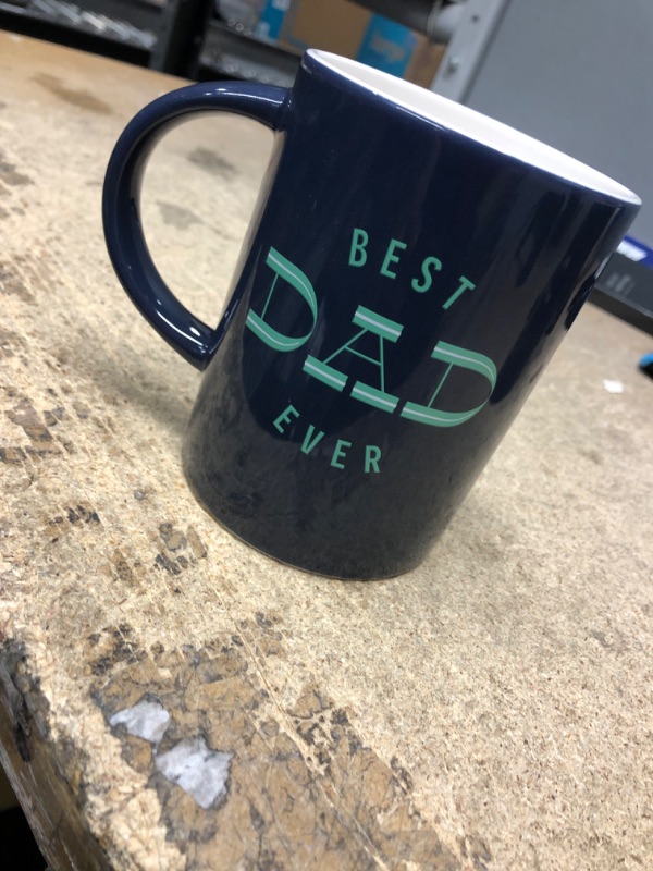 Photo 2 of 16oz Stoneware Best Dad Ever Mug - Parker Lane