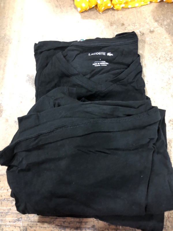 Photo 1 of 3 Pack Lacoste underwear black shirt Large 
