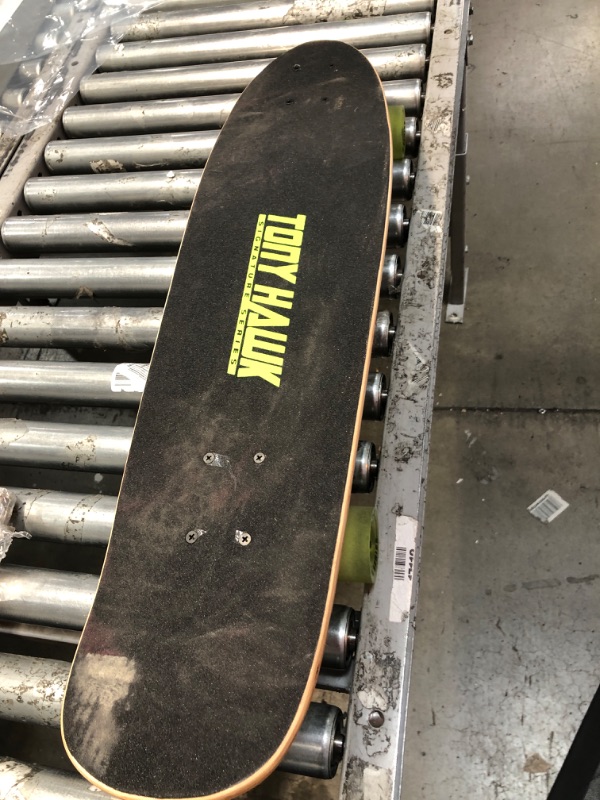 Photo 2 of (ONLY 1 BOARD)Tony Hawk 31" Complete Cruiser Skateboard, 9-Ply Maple Deck Skateboard for Cruising, Carving, Tricks and Downhill Slime Hawk