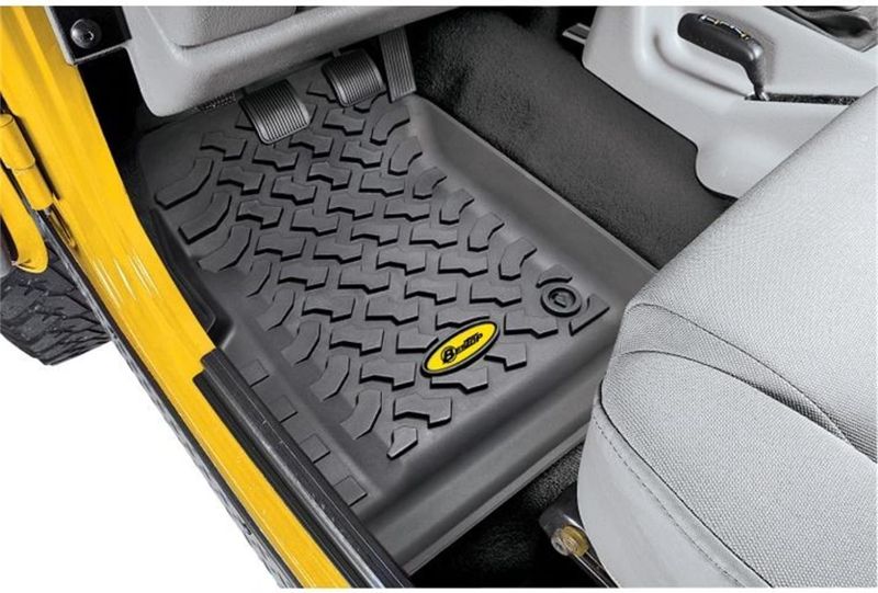 Photo 1 of Bestop 51509-01 Front Pair of Floor Mats for Jeep Wrangler 1997-2006,Regular
