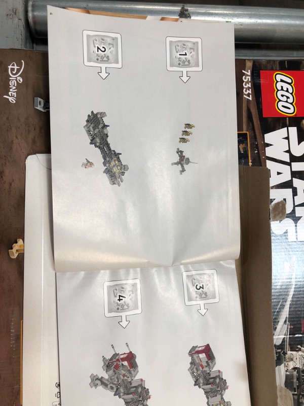 Photo 2 of (READ NOTES)LEGO Star Wars at-TE Walker 75337 Building Toy Set for Kids, Boys, and Girls Ages 9+ (1,082 Pieces), 18.9 x 14.88 x 2.78 inches FrustrationFree Packaging