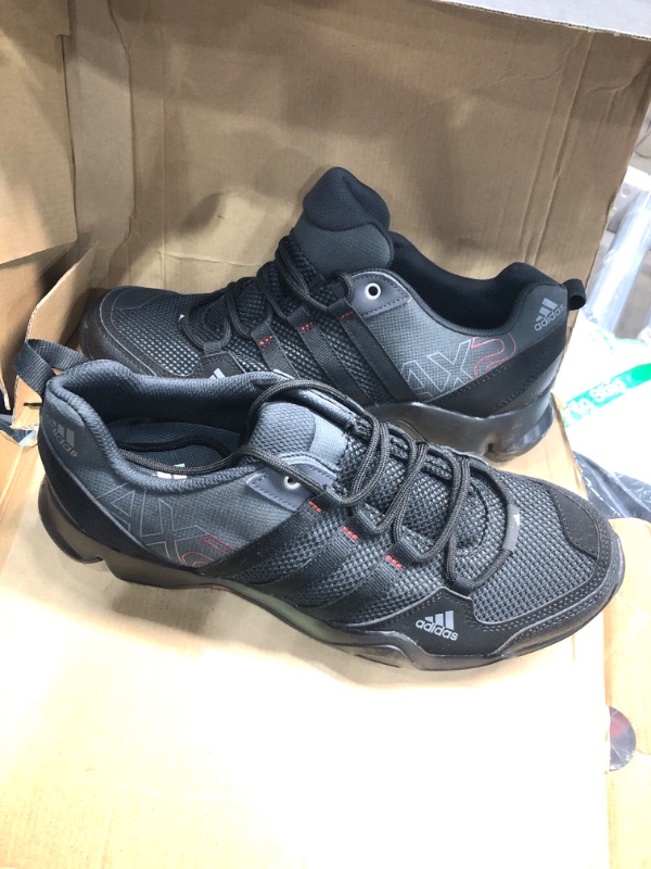 Photo 1 of Adidas AX 2 Shoe - Men's Dark Shale / Black / Light Scarlet 9.5
