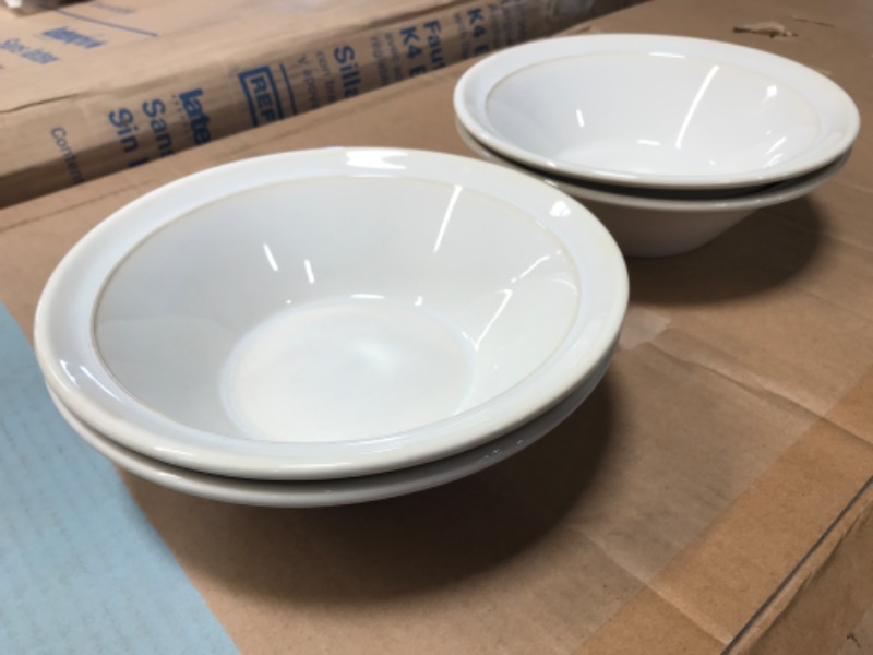 Photo 2 of **SET OF 4** 15oz Porcelain Woodbridge Cereal Bowls - Threshold™