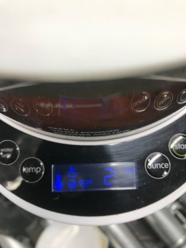 Photo 4 of New and Improved Baby Brezza Formula Pro Advanced Formula Dispenser Machine - Automatically Mix a Warm Formula Bottle Instantly - Easily Make Bottle with Automatic Powder Blending