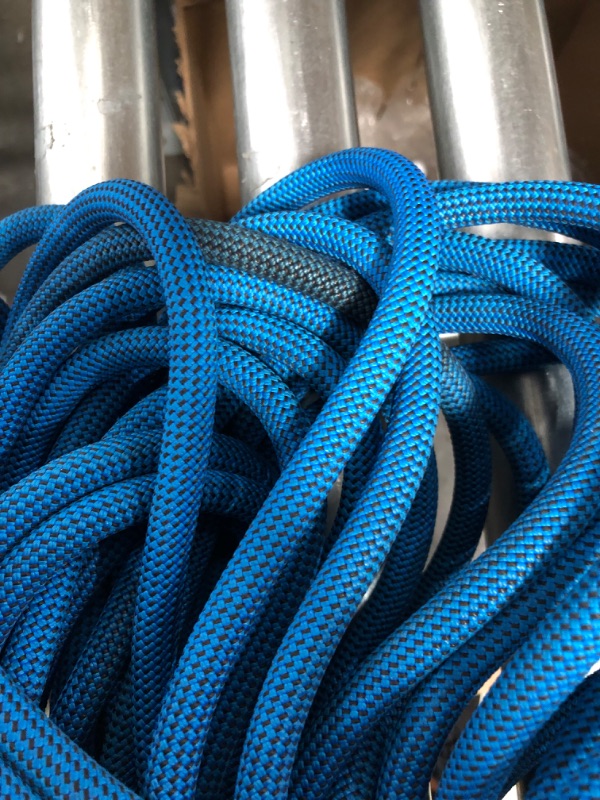 Photo 1 of Black Diamond 9.9mm Dynamic Climbing Rope Dual Blue 70m