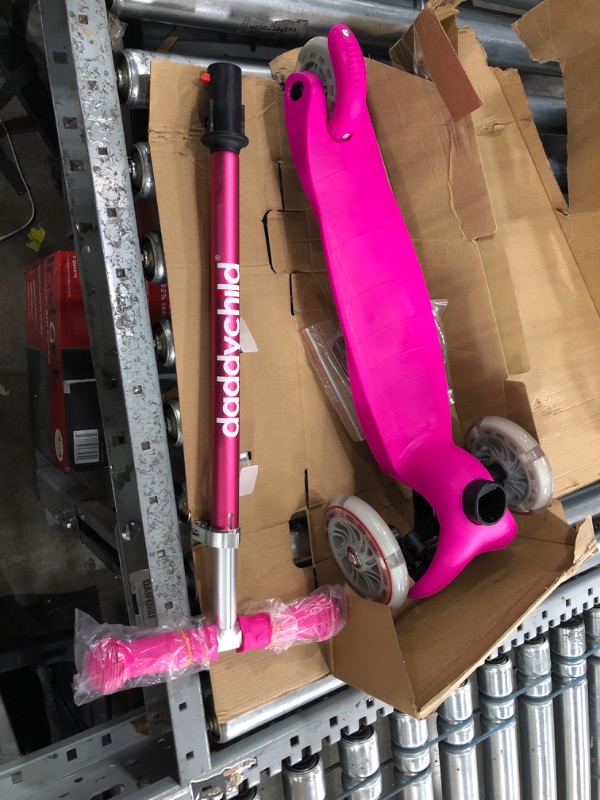 Photo 1 of 3 Wheel Scooters for Kids, Kick Scooter for Toddlers 3-8 Years Old, Boys and Girls Scooter with Light Up Wheels, Mini Scooter for Children Black