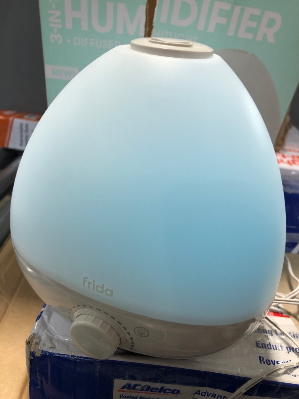 Photo 2 of Frida Baby Fridababy 3-in-1 Humidifier with Diffuser and Nightlight, White