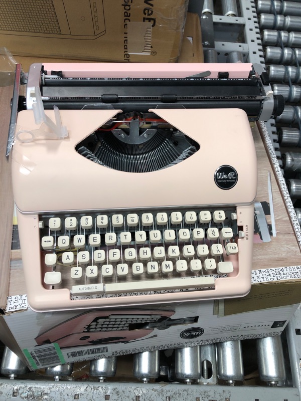 Photo 3 of We R Memory Keepers 0718813102971 Typewriter Typecast-Pink