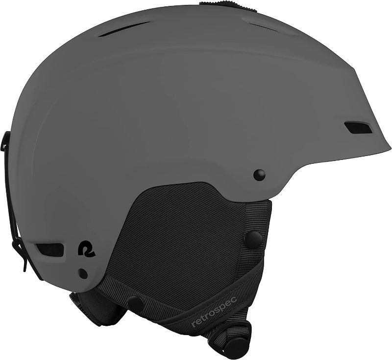 Photo 1 of (SIZE L) Retrospec Zephyr Ski & Snowboard Helmet for Adults - Adjustable with 9 Vents - ABS Shell & EPS Foam
