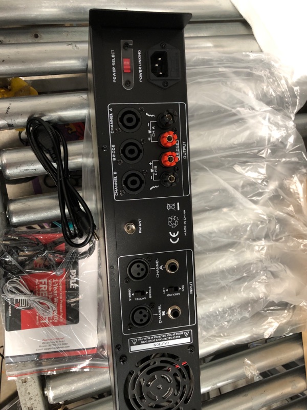 Photo 1 of 2-Channel Bluetooth Power Amplifier - 
**JUST AMPLIFIER**
