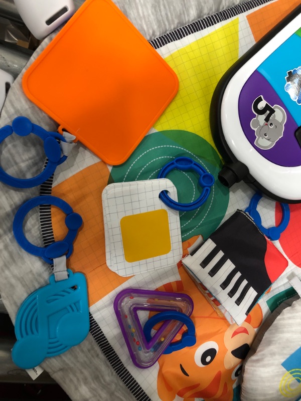 Photo 5 of Baby Einstein 4-in-1 Kickin' Tunes Music and Language Play Gym and Piano Tummy Time Activity Mat