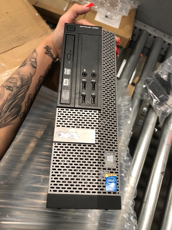 Photo 2 of ***not able to test** Dell Optiplex 9020 Small Form Factor Desktop with Intel Core i7-4770 Upto 3.9GHz, HD Graphics 4600 4K Support, 32GB RAM, 1TB SSD, DisplayPort, HDMI, Wi-Fi, Bluetooth - Windows 10 Pro (Renewed)