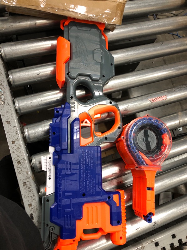 Photo 2 of ***MISSING BULLETS*** NERF N-Strike Hyper Fire Toy (Amazon Exclusive) Frustration-Free Packaging