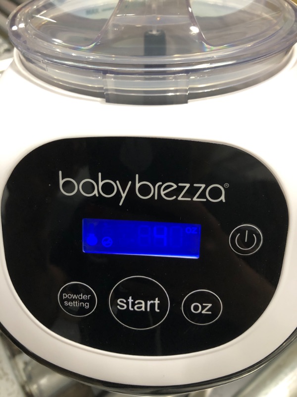 Photo 3 of **tested/ turns on*** Baby Brezza Formula Pro Mini Baby Formula Maker – Small Baby Formula Mixer Machine Fits Small Spaces and is Portable for Travel– Bottle Makers Makes The Perfect Bottle for Your Infant On The Go
