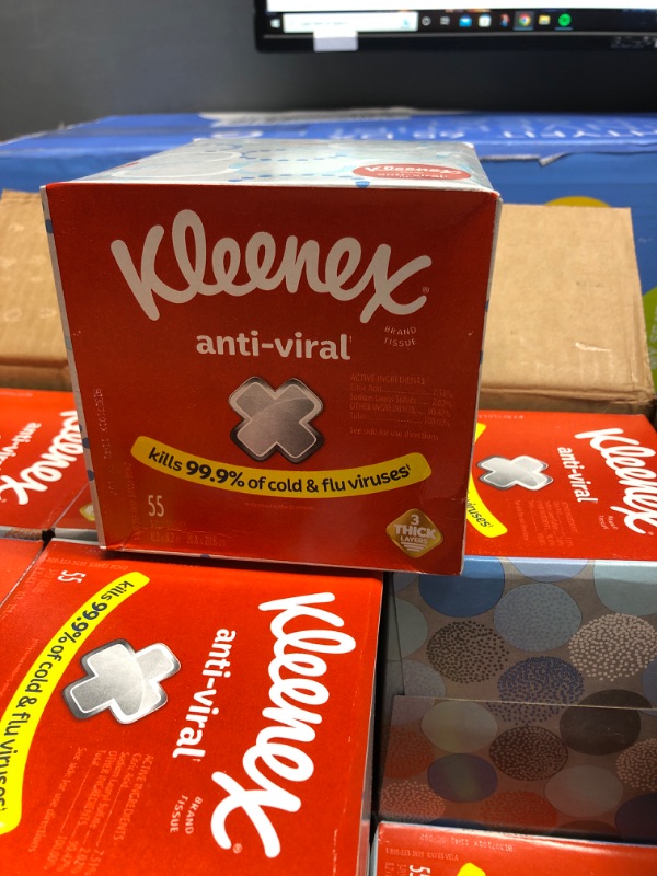 Photo 2 of 24 PackKleenex Anti Viral Tissue 55 