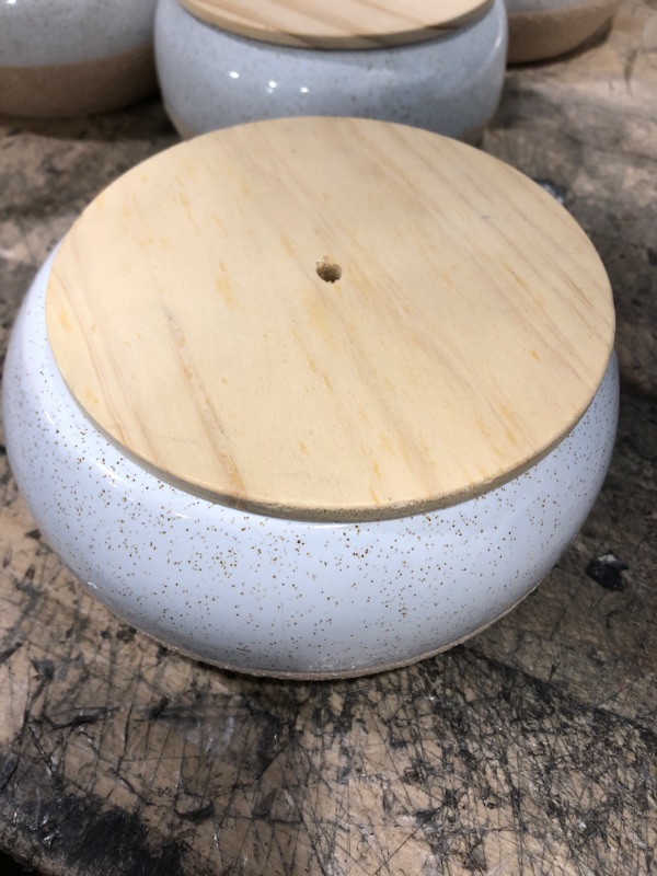 Photo 2 of 15oz Large Round Ceramic Citronella Candle - Threshold™
