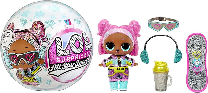 Photo 2 of (2) L.O.L. Surprise! All Star Sports Fashion Dolls with 8 Surprises 