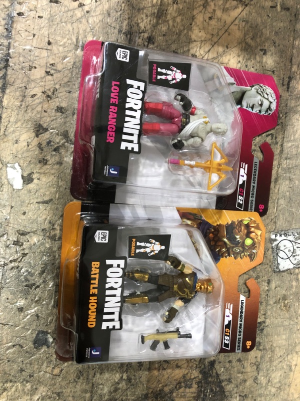 Photo 1 of 2 Pack Fortnite Figurines 