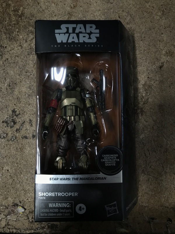 Photo 2 of **SEE NOTES**
Star Wars the Black Series Carbonized Collection Shoretrooper (Target Exclusive)