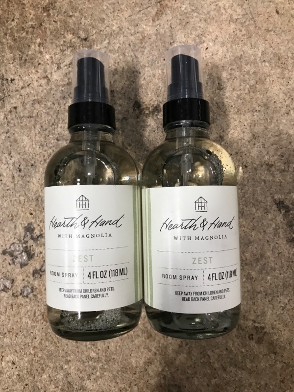 Photo 1 of 2PK-4 Fl Oz Zest Refresher Room Spray - Hearth & Hand™ with Magnolia
