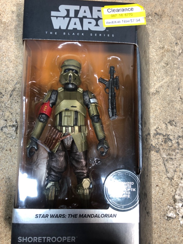 Photo 2 of **SEE NOTES**
Star Wars The Black Series Carbonized Collection Shoretrooper 