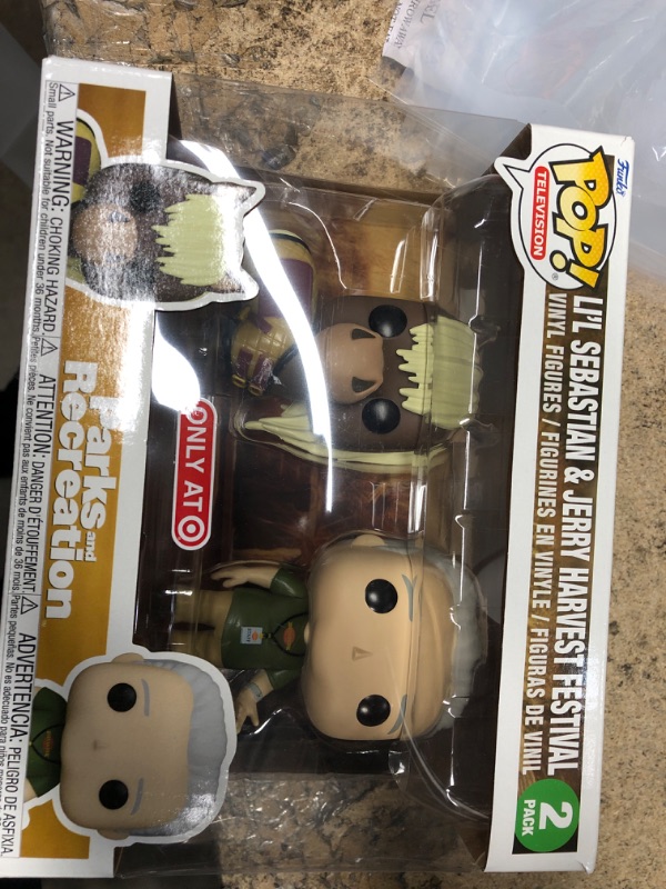 Photo 2 of Funko POP! TV: Parks & Recreation - Jerry & Lil Sebastian 2pk