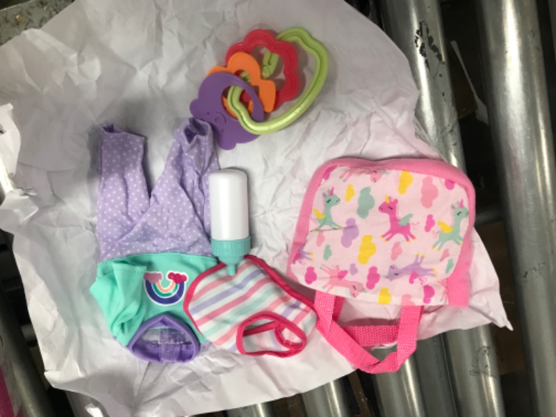 Photo 3 of 12" Baby Doll Care Gift Set with Stroller