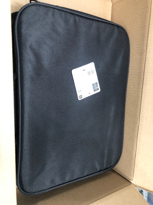 Photo 2 of Case Logic Advantage 17.3" Laptop Briefcase-Black 17.3" Black