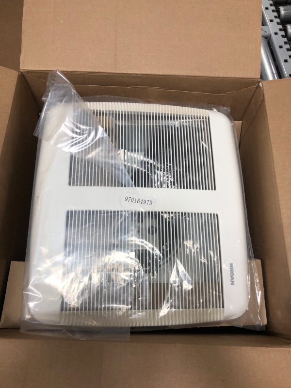 Photo 2 of **PARTS ONLY**
Broan-NuTone SPK110 Sensonic Bathroom Exhaust Fan With Bluetooth Speaker, ENERGY STAR Certified, 1.0 Sones, 110 CFM, White
