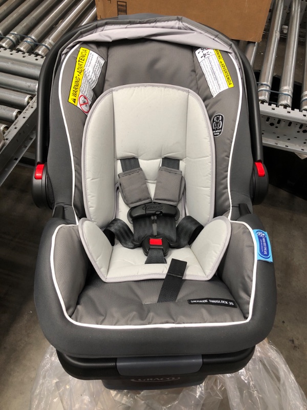 Photo 2 of Graco SnugRide SnugLock 35 Infant Car Seat | Baby Car Seat, Tenley SnugLock Easy Install Tenley