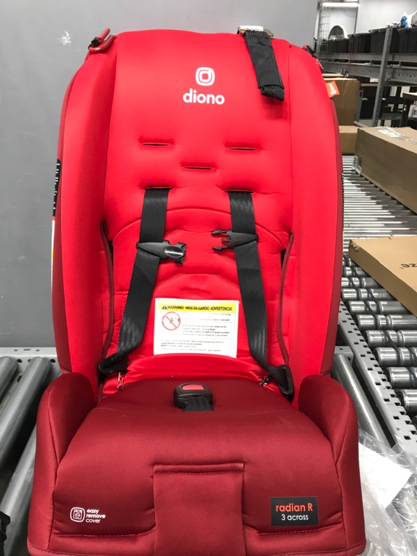 Photo 2 of **DAMAGED - SEEN NOTES** 
Diono Radian 3R, 3-in-1 Convertible Car Seat, Red Cherry