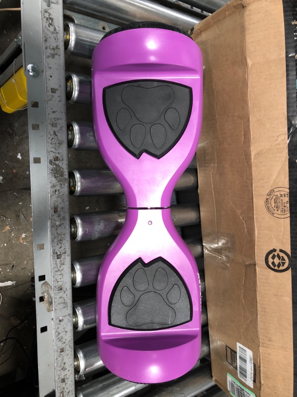 Photo 2 of ***PARTS ONLY***Gotrax Lil CUB Hoverboard for Kids, 6.5" Wheels & LED Front Light, Max 2.5 Miles and 6.2mph Power by Dual 150W Motor, UL2272 Safety Certified Self Balancing Scooter Gift for 44-88lbs Kids Age 6-12 purple