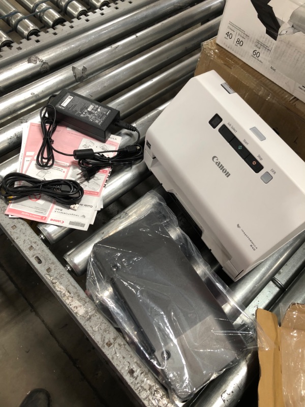 Photo 1 of Canon imageFORMULA R40 Office Document Scanner For PC and Mac, Color Duplex Scanning, Easy Setup For Office Or Home Use, Includes Scanning Software R40 Document Scanner