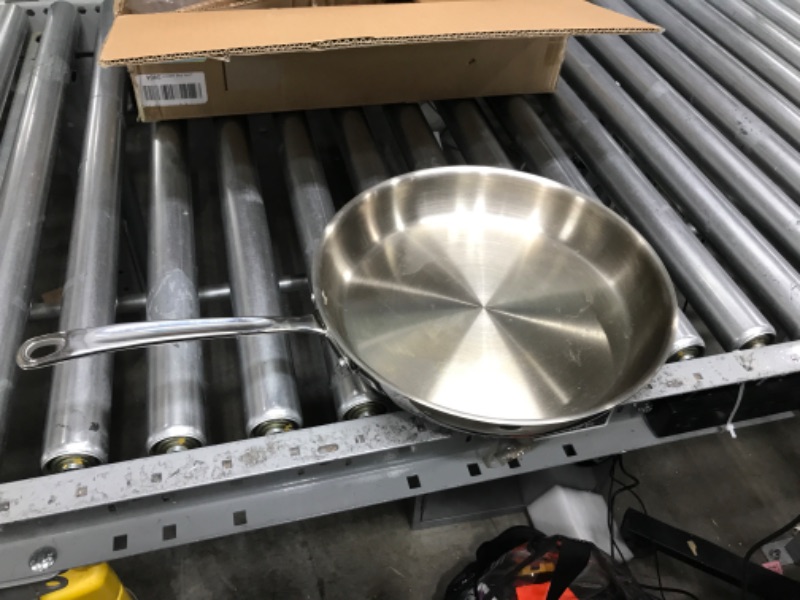 Photo 1 of 12-Inch Stainless Steel Frying Pan