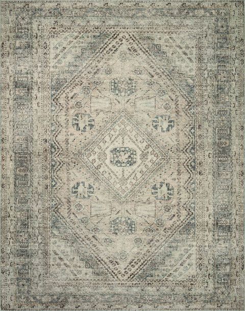 Photo 1 of 
Magnolia Home By Joanna Gaines X Loloi Sinclair Machine Washable Natural / Sage Area Rug