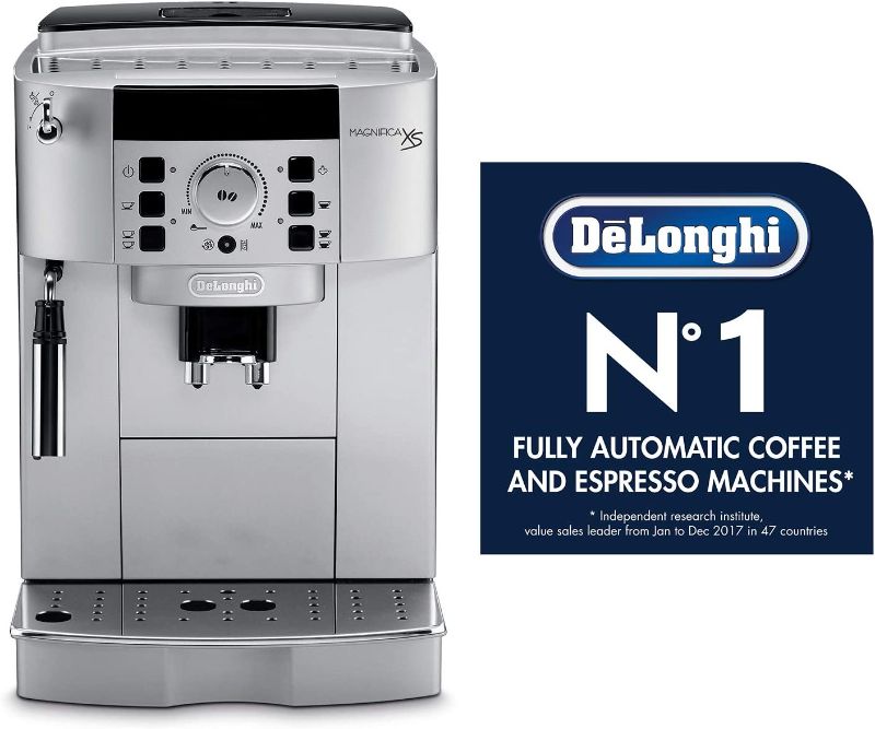 Photo 1 of ***Powers On***De'Longhi ECAM22110SB Coffee Maker, 13.8", Silver