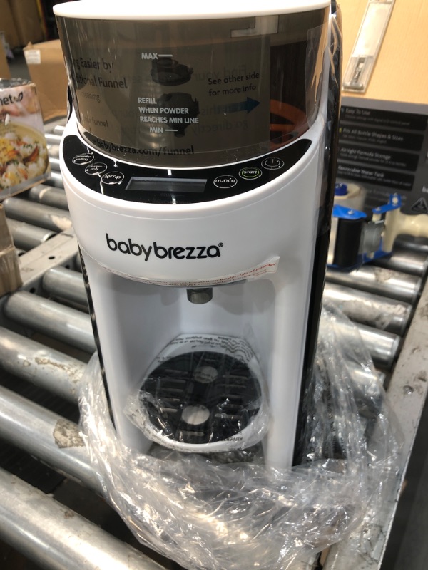 Photo 2 of ***Powers On***New and Improved Baby Brezza Formula Pro Advanced Formula Dispenser Machine - Automatically Mix a Warm Formula Bottle Instantly - Easily Make Bottle with Automatic Powder Blending