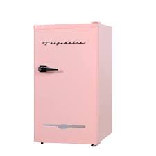 Photo 1 of **MINOR DENTS & DAMAGED FRONT DOOR**FRIGIDAIRE EFR376 Retro Bar Fridge Refrigerator , 3.2 cu. Ft, Pink/Coral
