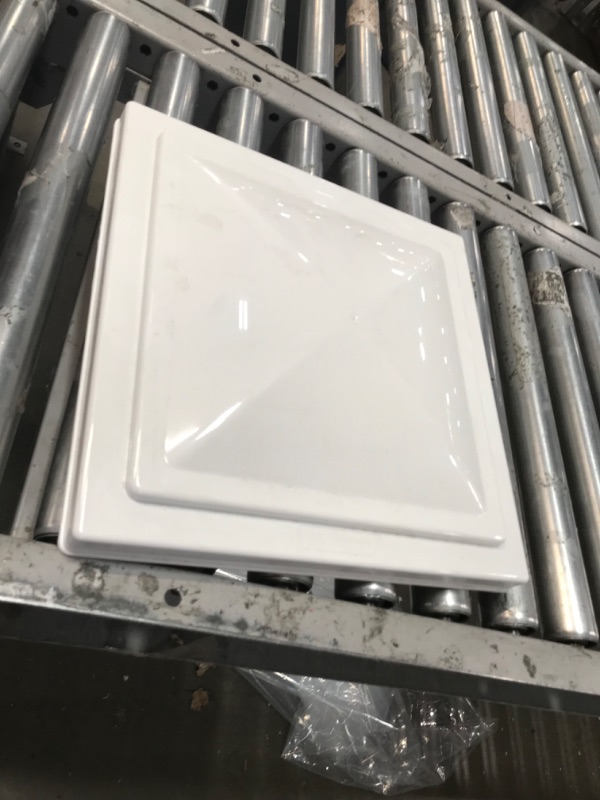 Photo 2 of Camco 40161/40168 White Unbreakable Polycarbonate Vent Lid - Ventline (pre 2008) & Elixir (since 1994) Ventline (Pre '08 Models)/Elixir ('94 & Up Models) White