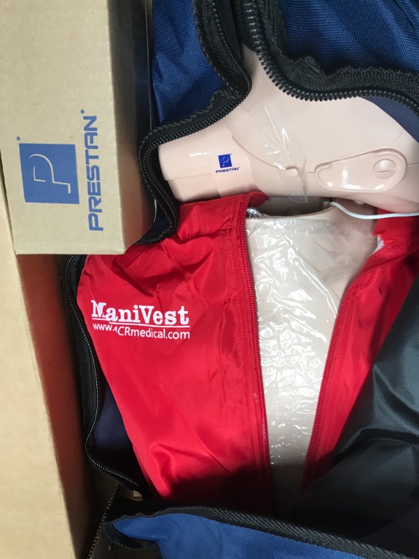 Photo 3 of CPR Training Kit with PRESTAN Series 2000 CPR Manikin, Adult w. Advanced Feedback, UltraTrainer, MCR Acc.